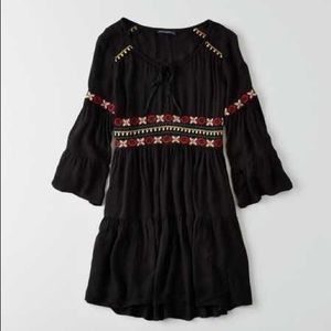 American Eagle Bell Sleeve Floral Dress NWT